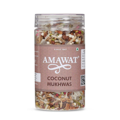 Buy Best Mukhwas Online in India-Amawat Coconut Mukhwas Mouth Freshener